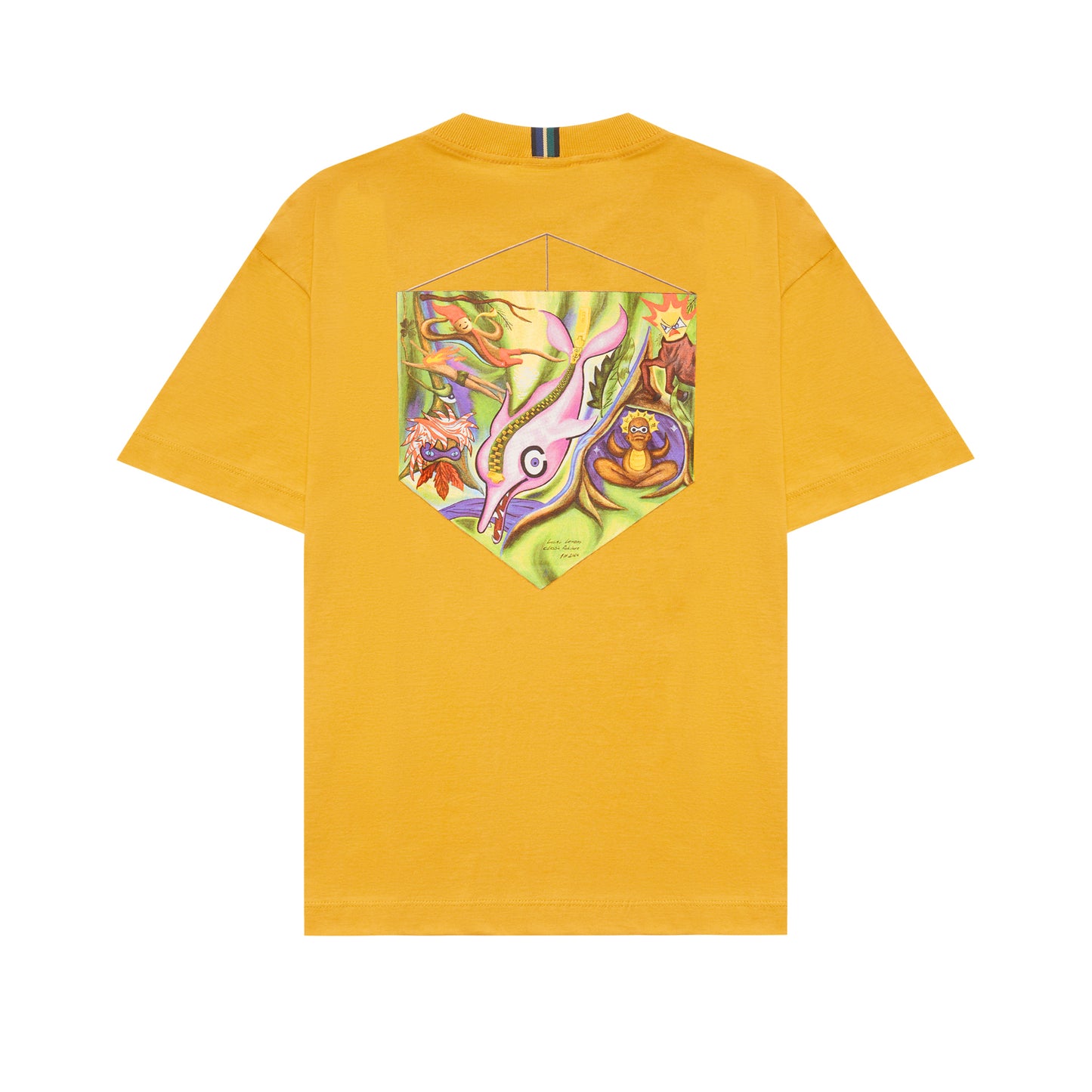 T-Shirt "Pipa Metabolic Folclore" Yellow