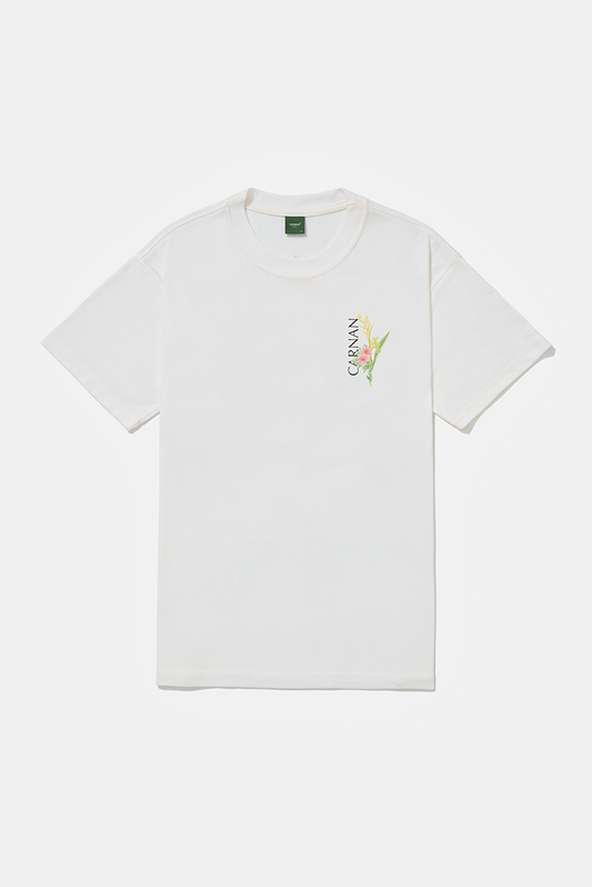 Flower Heavy T-shirt - Off-White