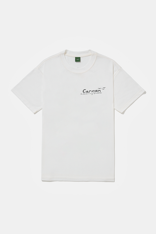 Landscape Heavy T-shirt - Off-White