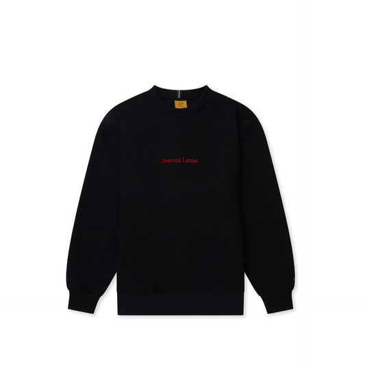 CREWNECK CLASS "AMERICA LATINA" BLACK