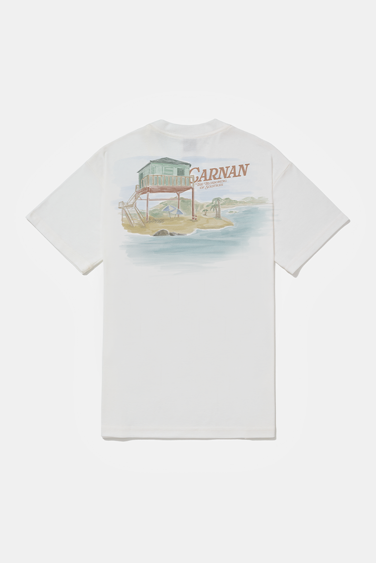 Beach House Heavy T-shirt - Off-White