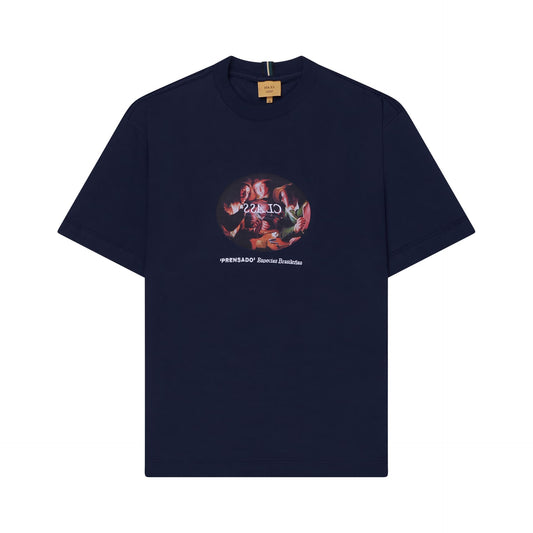 T-SHIRT CLASS "PRENSADO" NAVY