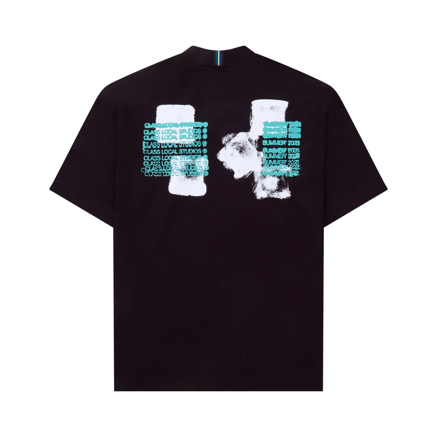 T-SHIRT "ICE STAMP" BLACK