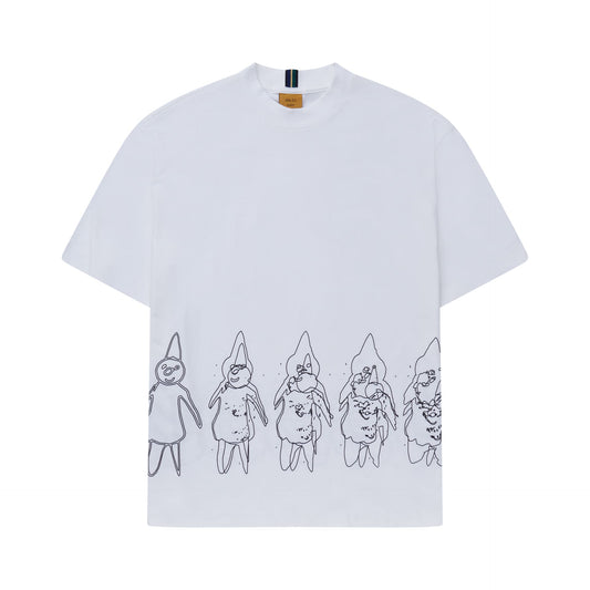 T-SHIRT "PALHAÇO" OFF-WHITE