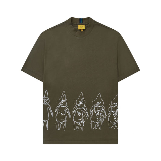 T-SHIRT "PALHAÇO" DARK GREEN