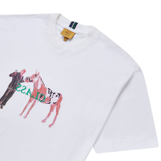 T-SHIRT "PIE-O-MY" OFF-WHITE