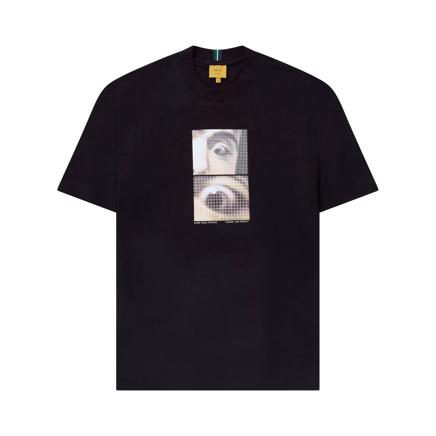 T-SHIRT "NON ANGELO" BLACK