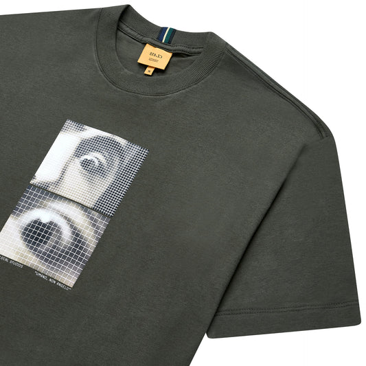 T-SHIRT "NON ANGELO" DARK GREEN