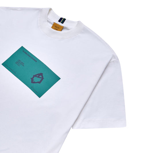 T-SHIRT "POSTCARD" OFF-WHITE