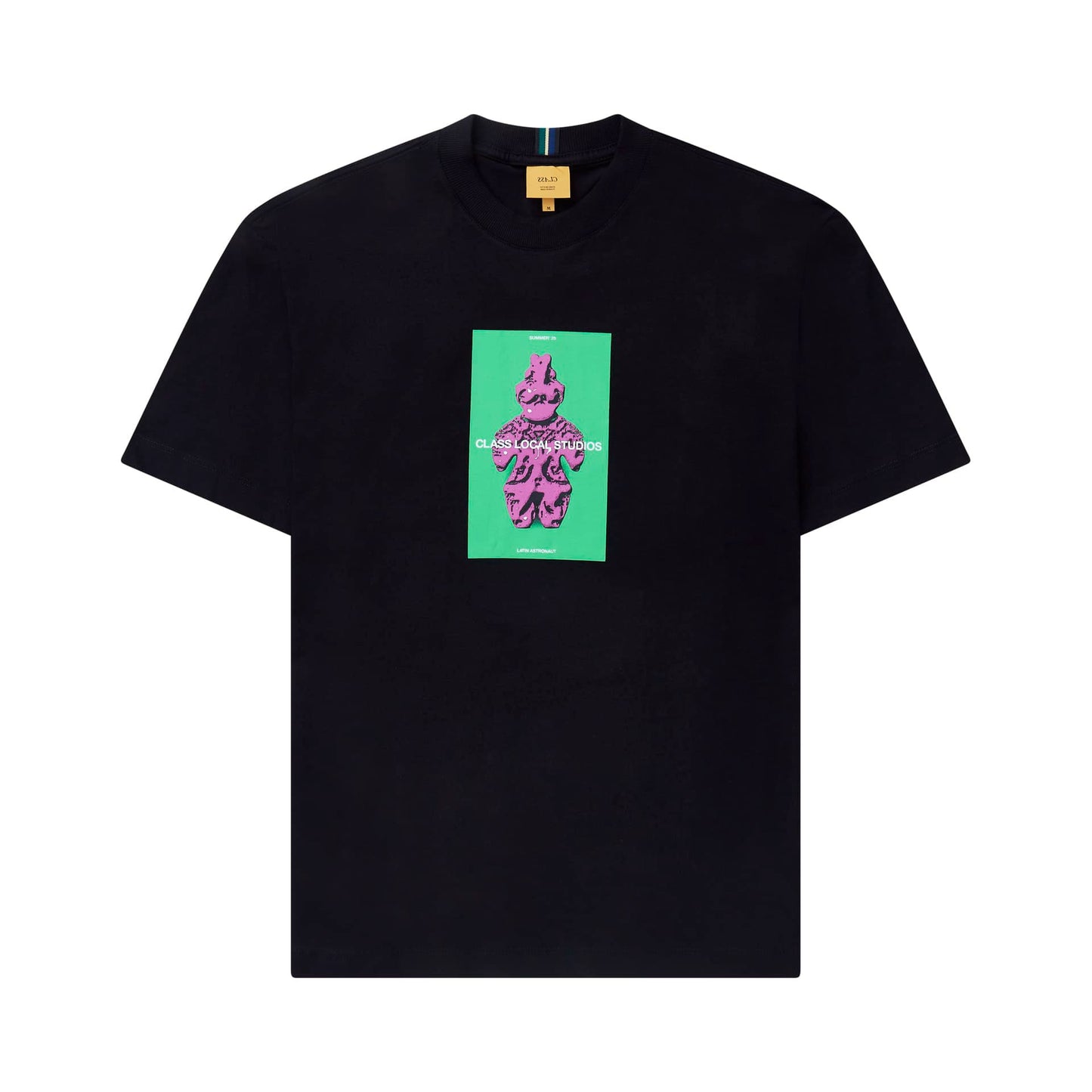 T-SHIRT "LATIN ASTRONAUT" BLACK