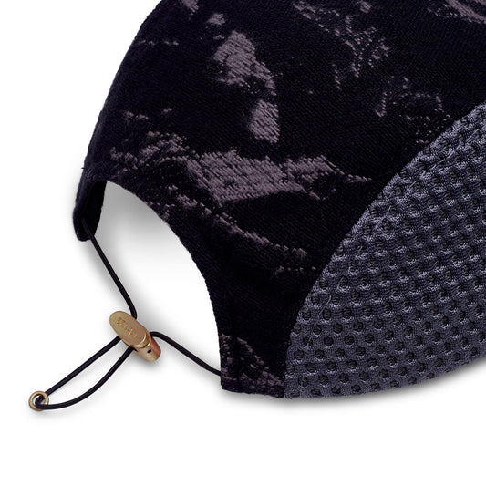 3 PANEL HAT CLASS "PRIMELINE" DARK ONYX