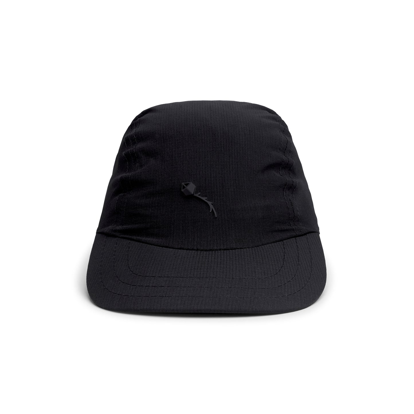 3 PANEL HAT CLASS "PIPA 3D" BLACK