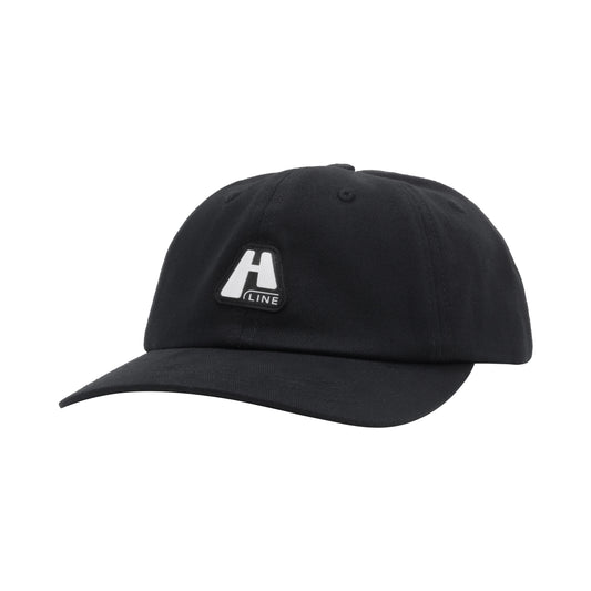 6 Panel Logo Line Black