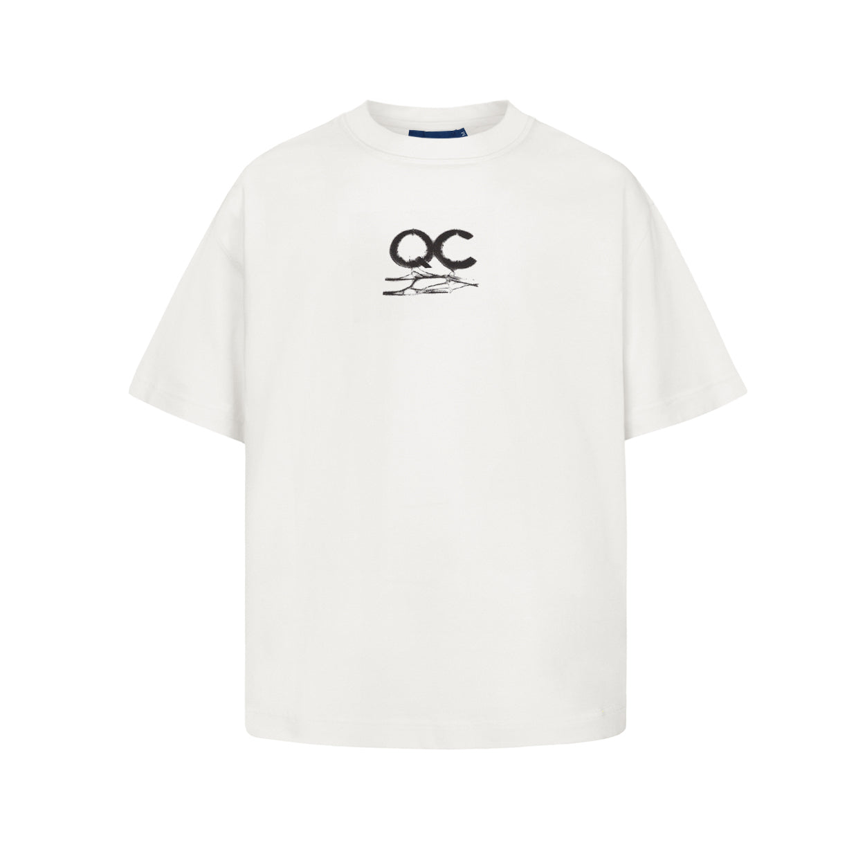 CAMISETA QC ANATOMIA BOXY OFF-WHITE