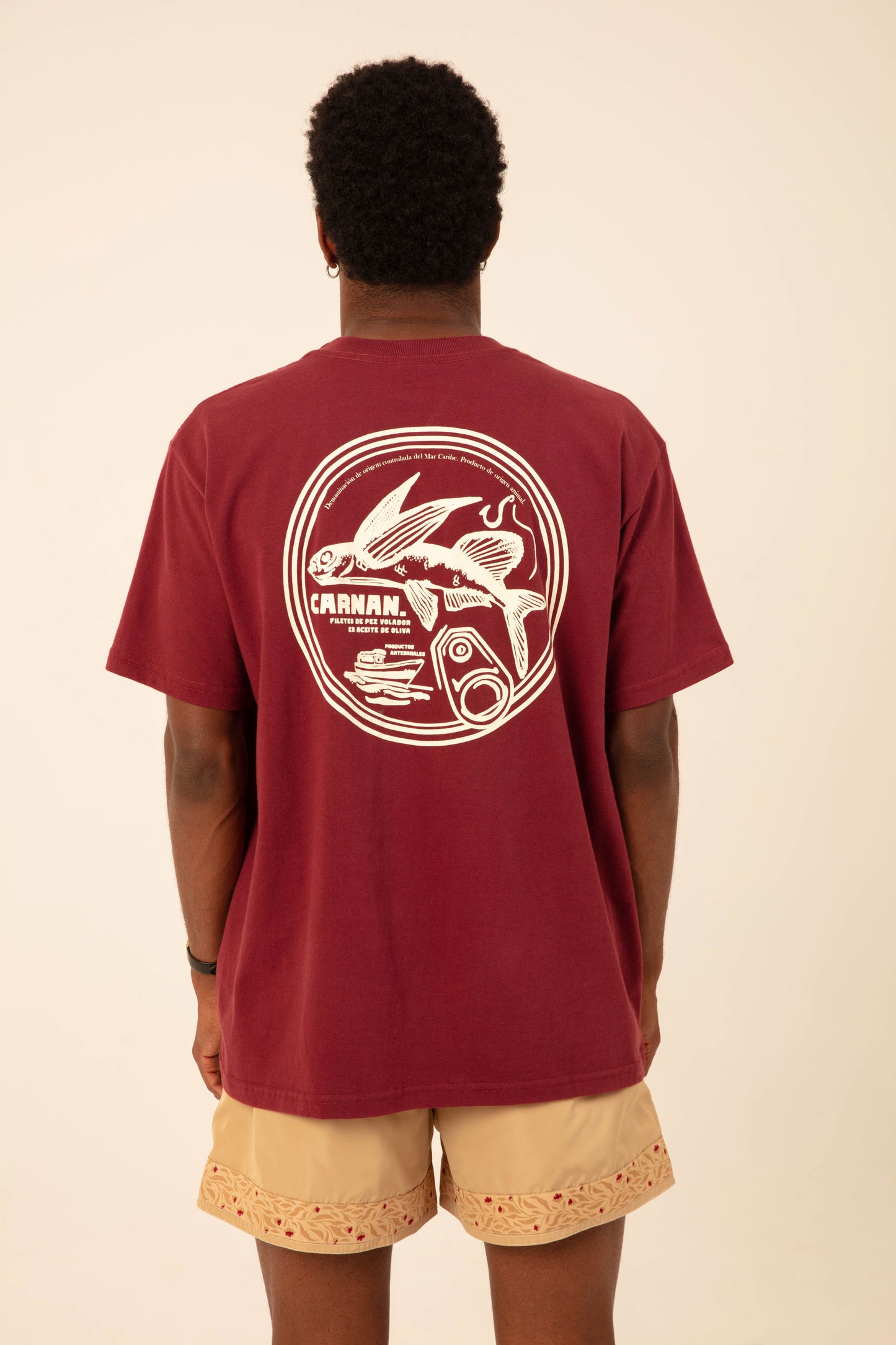 Sardine Classic T-shirt - Burgundy