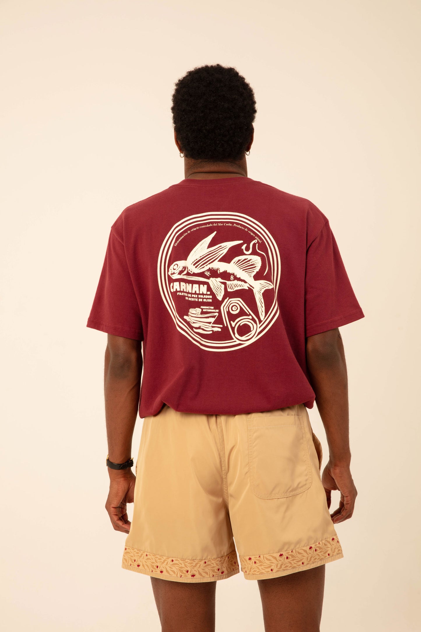 Sardine Classic T-shirt - Burgundy