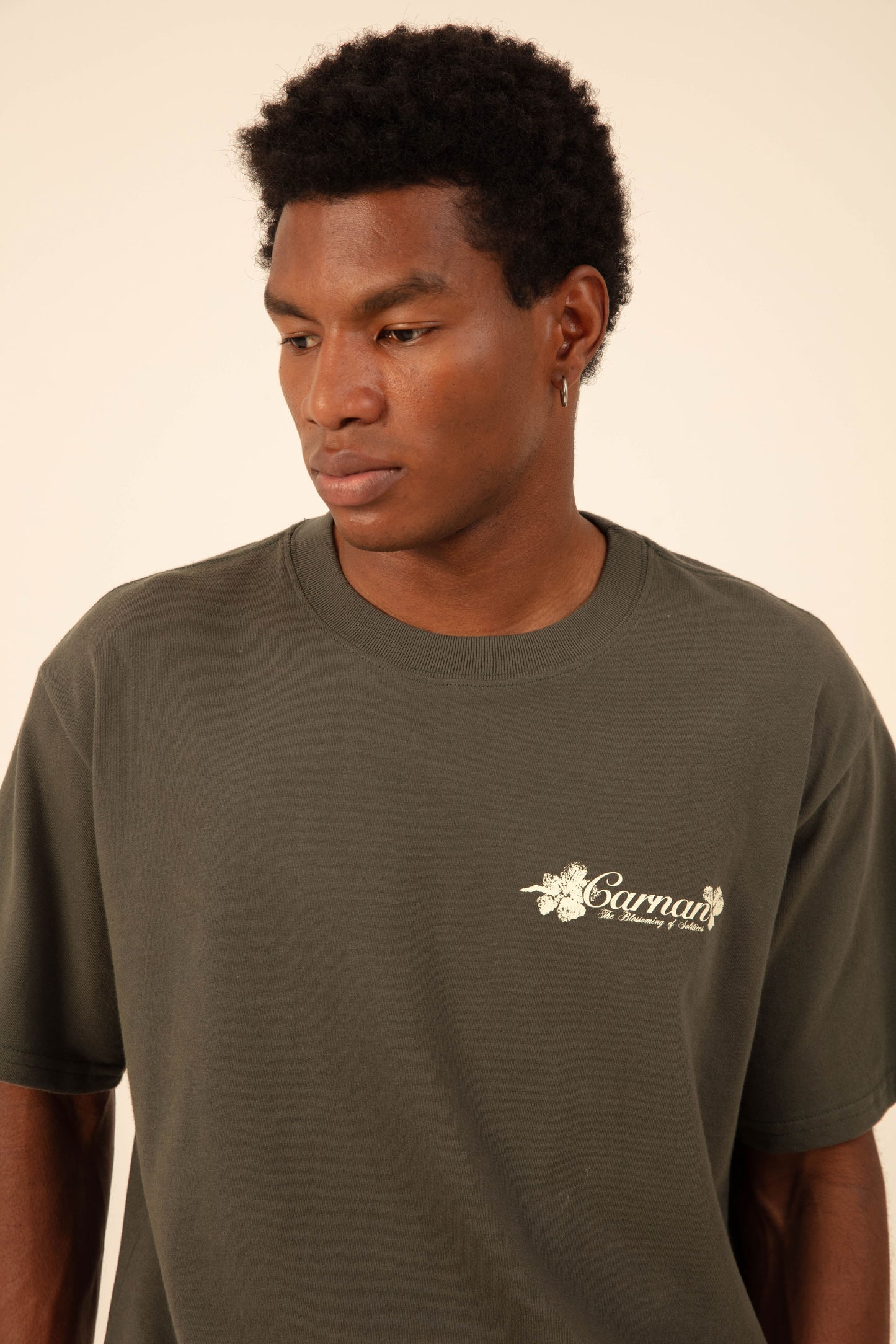 Horses Classic T-shirt - Dark Green