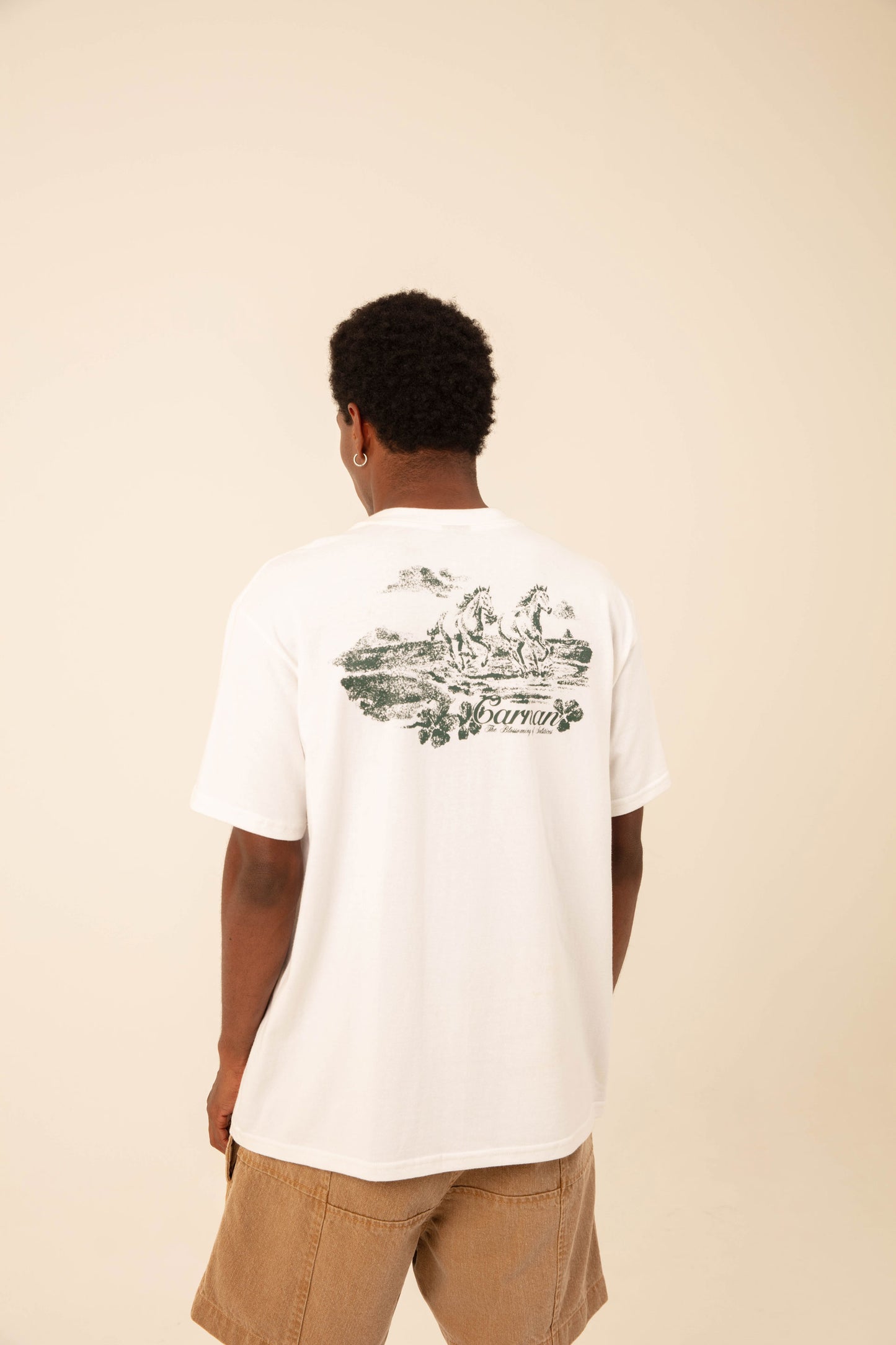 Horses Classic T-shirt - Off-White