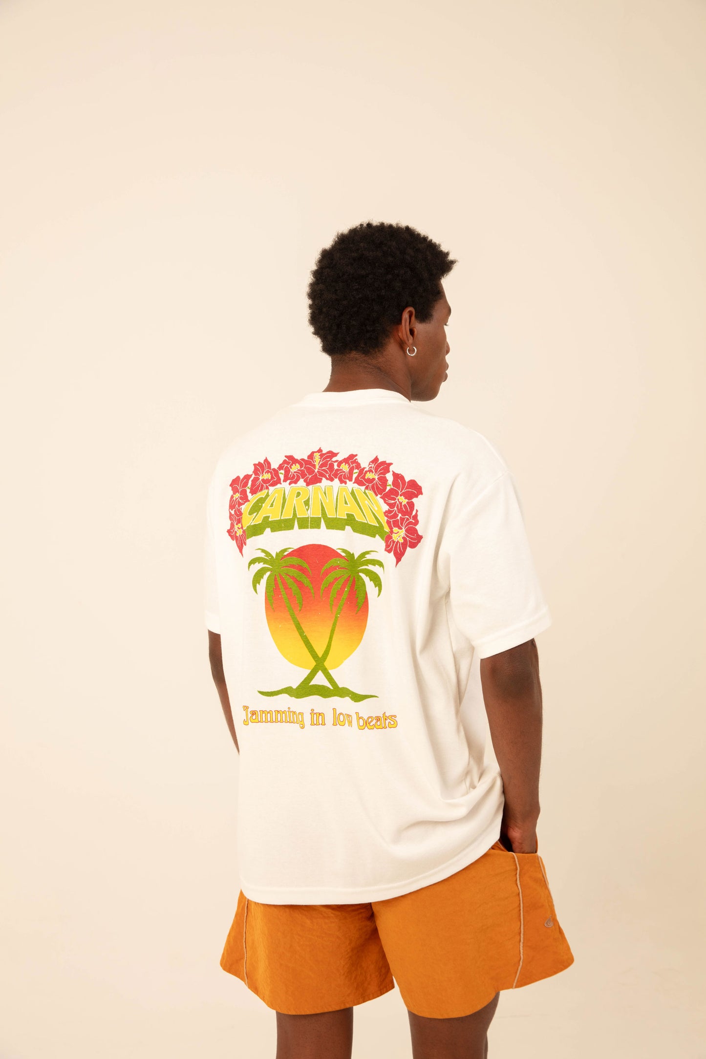 Tropical Heavy T-shirt - Off-White