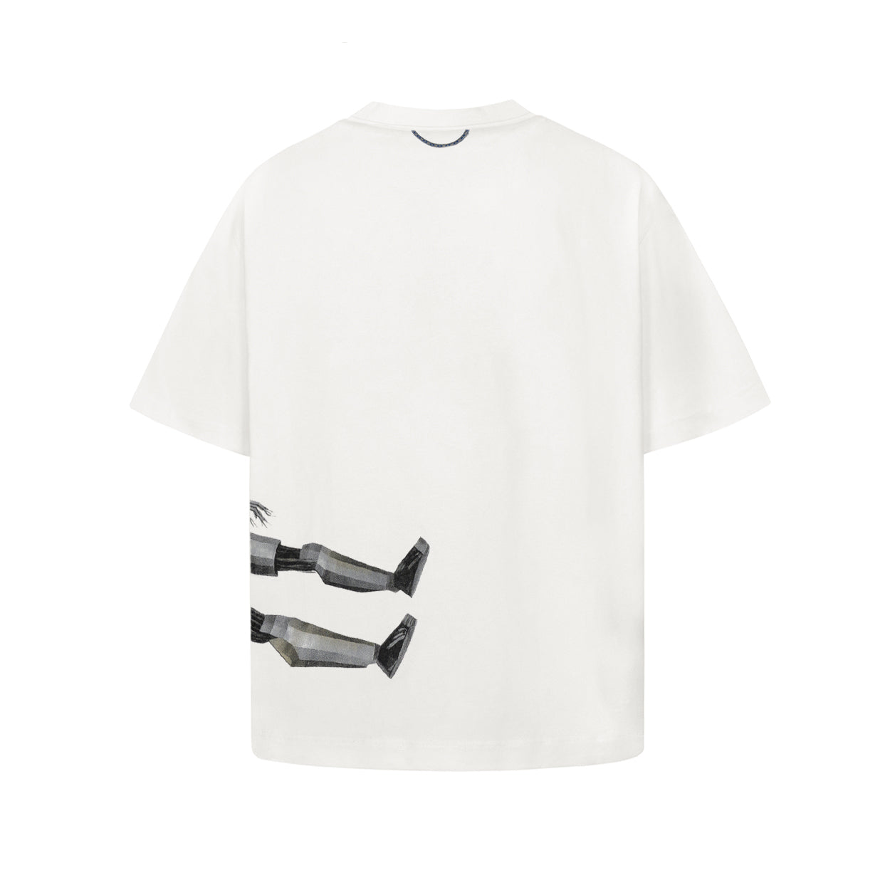 CAMISETA QC DOWN ROBOT BOXY OFF-WHITE