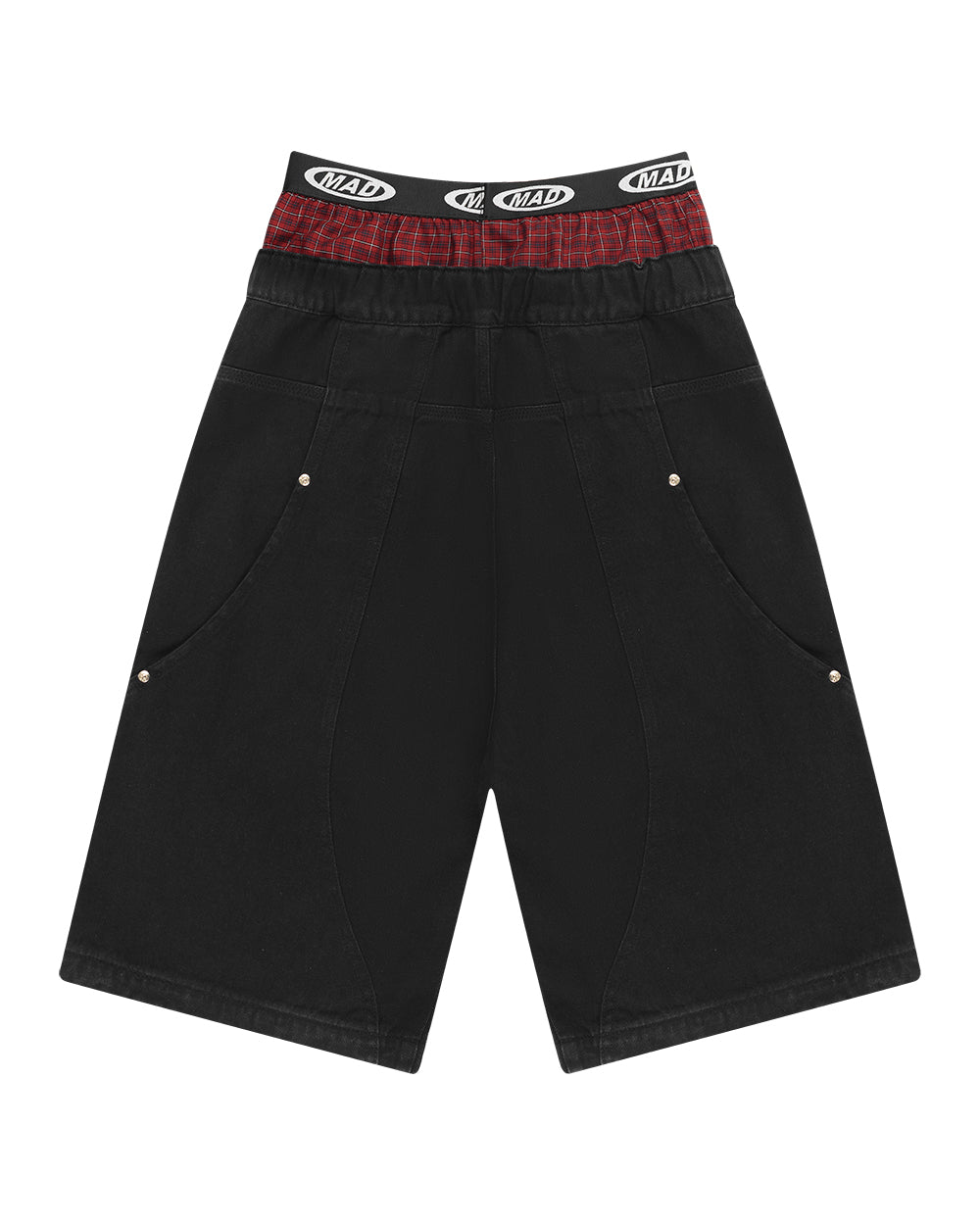 BERMUDA JEANS COM CUECA