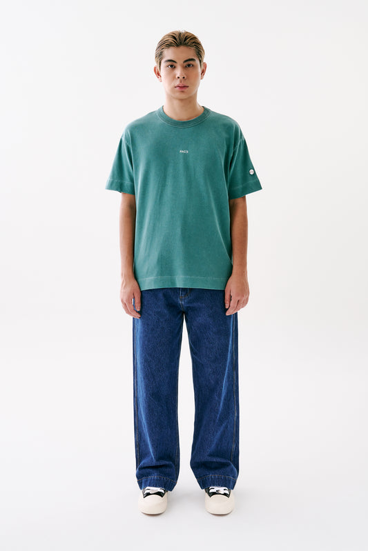 MIRROR TEE WASHED TEAL