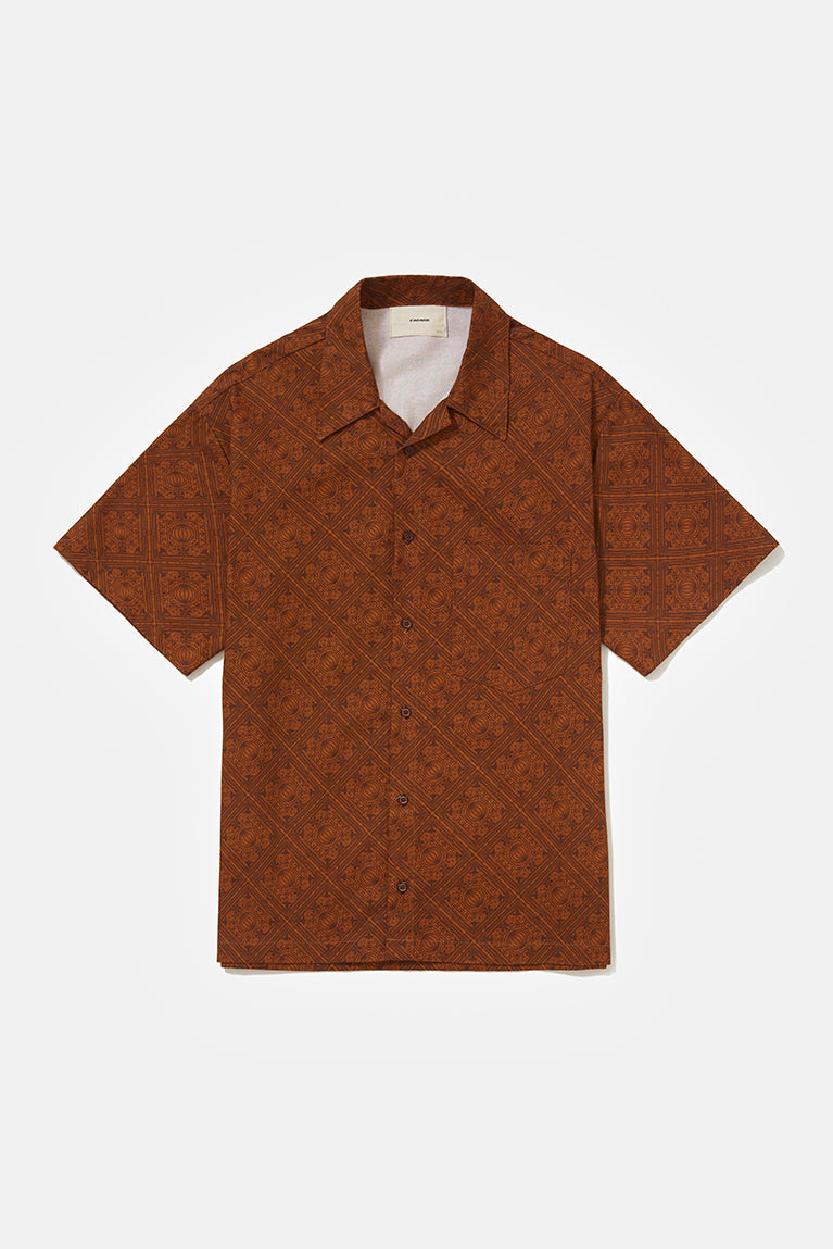 Brown Tapisserie Shirt
