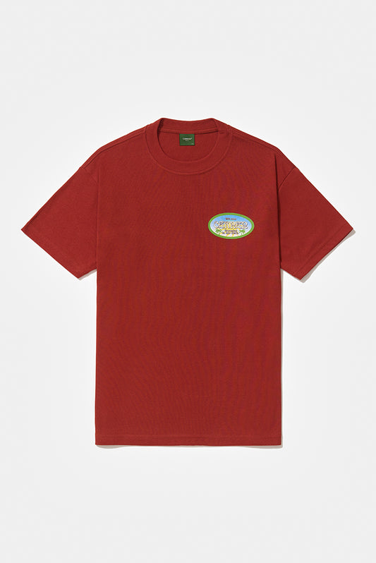 Stamp Heavy T-shirt - Terracotta