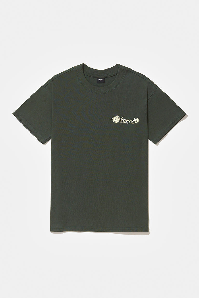 Horses Classic T-shirt - Dark Green