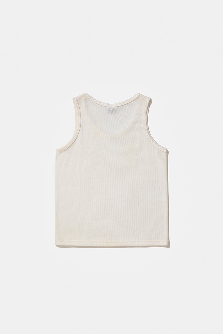 Ribbed Tank Top - Off-White