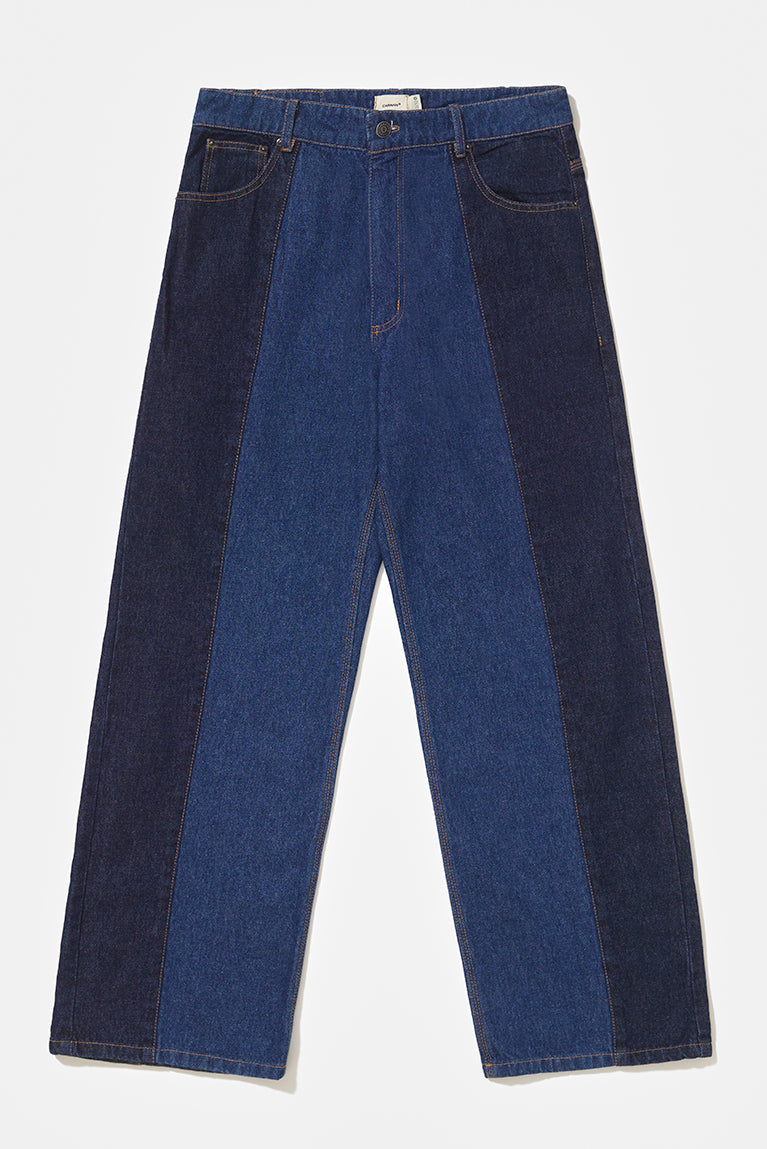 Two Tones Denim Pants