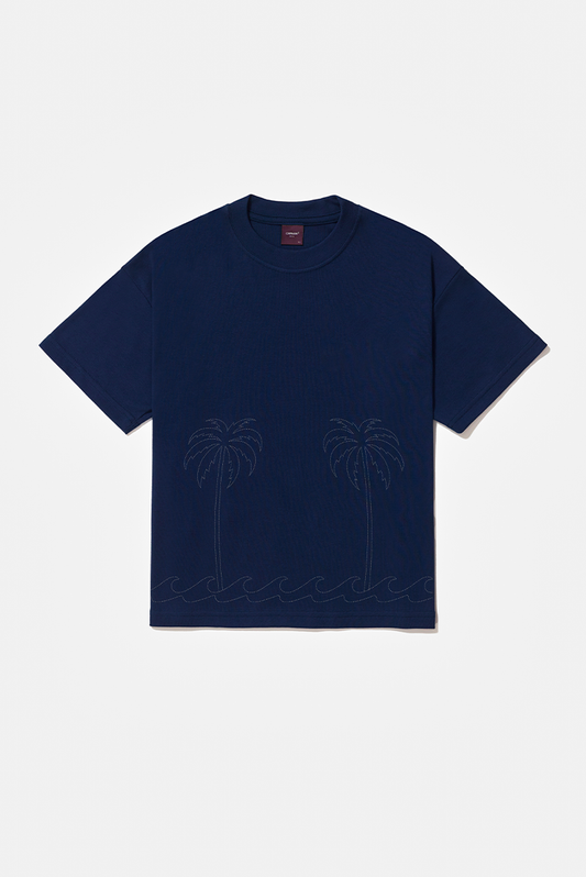 Coconut Tree Premium Boxy T-shirt