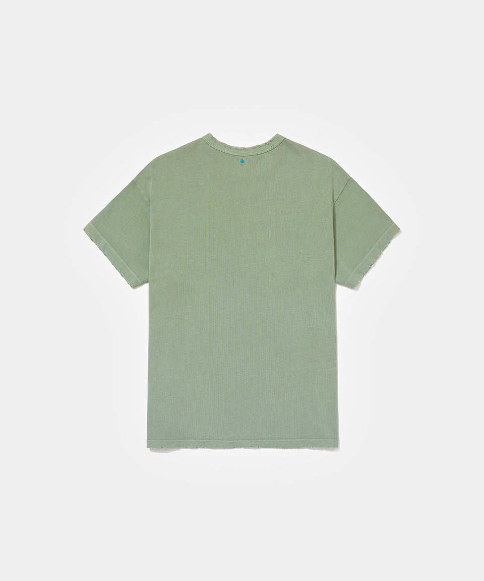 I Obey Fitted Tee - Light Olive