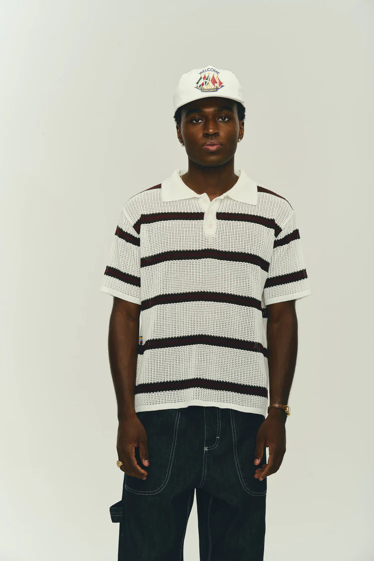 Polo Tricô Mariner - Off White