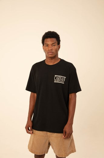 Carnan Records Heavy T-shirt - Black