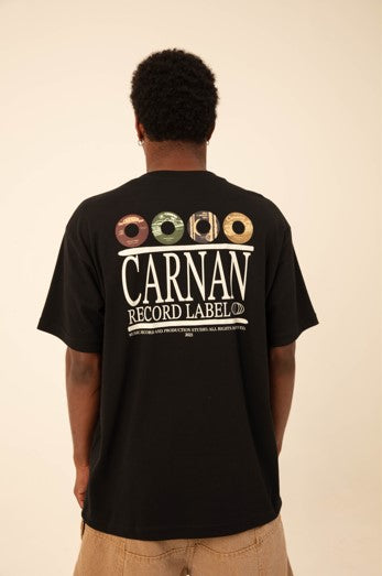 Carnan Records Heavy T-shirt - Black