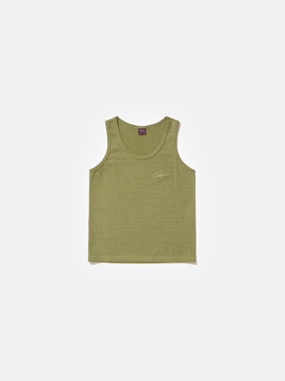 Ribbed Tank Top - Green